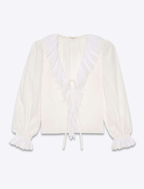 Texture check T-shirt